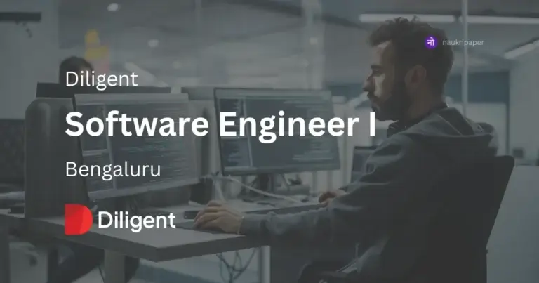 Drive Software Engineer I Job in Bengaluru at Diligent 2025