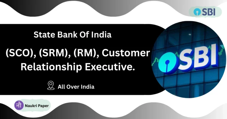 SBI SCO 2025 Job across India