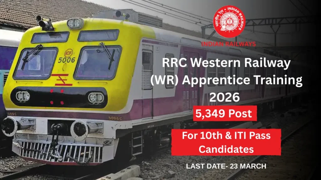 RRC WR Online Apply for Apprentice Training 2026 | Start date today