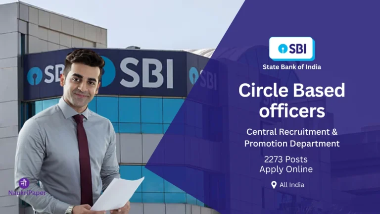 SBI CBO Recruitment 2026 Exam Pattern & Syllabus | Check Eligibility
